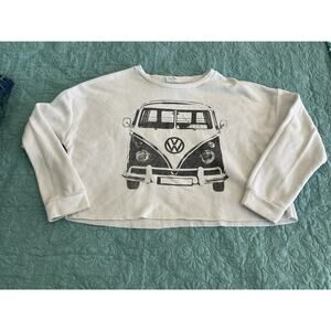 Volkswagen Official Licensed product Fleece Crop Sweatshirt XL